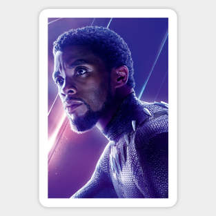 Black Panther - Chadwick Boseman Art Magnet